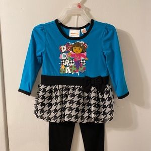 NWOT Nickelodeon Dora 2 Piece Set Sz 18 months